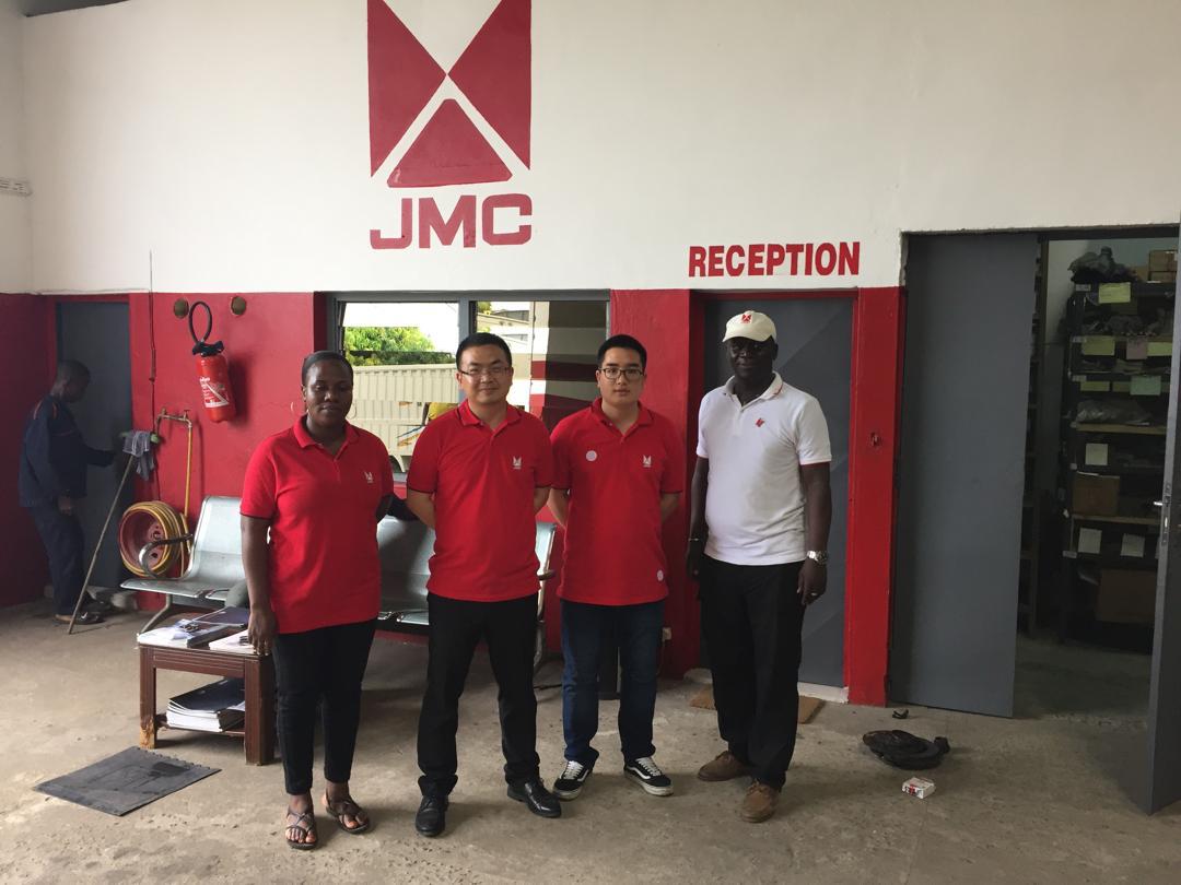 Réception du centre de service JMC